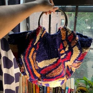Anthropologie Carpet Bag